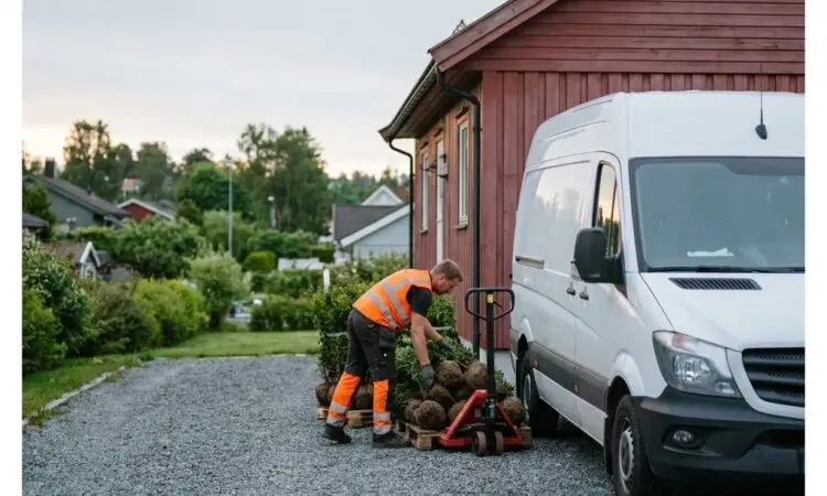Levering av hekkplanter