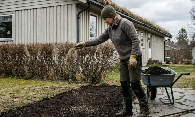 Slik sår du ny plen