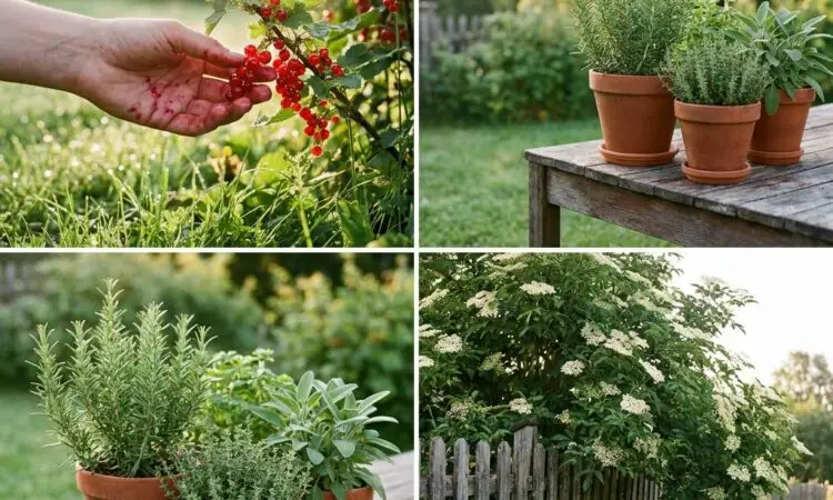 Spiselige planter i hagen