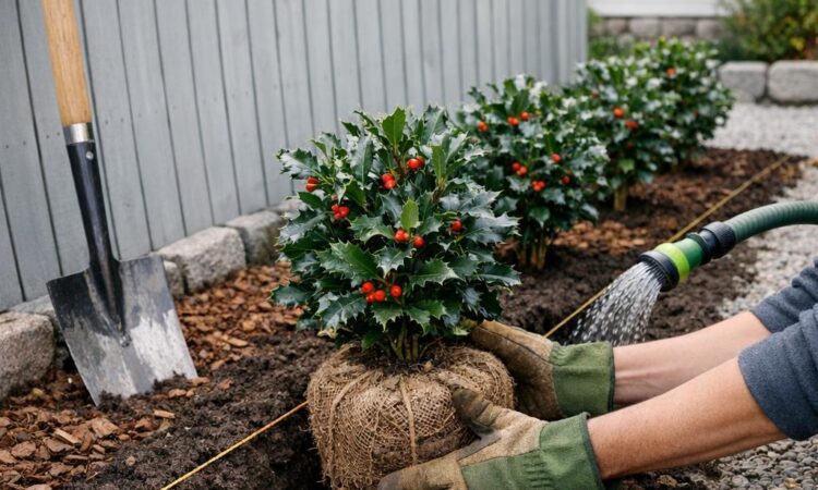 Kristtorn hekk: planting og stell