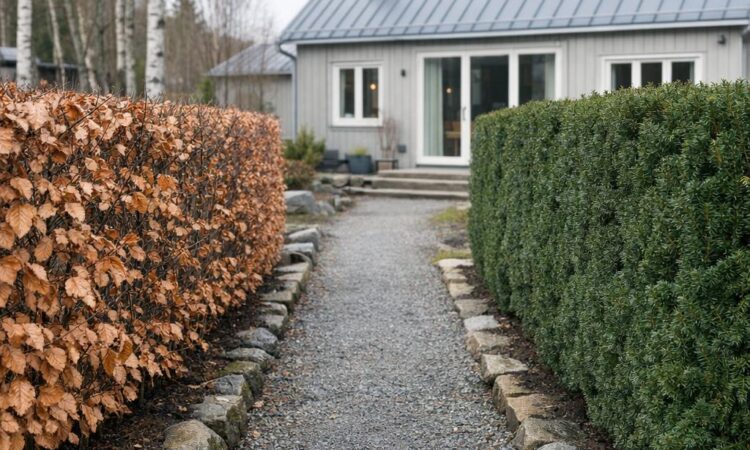 Løvfellende eller vintergrønn hekk?