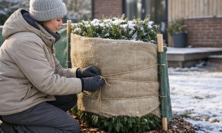 Vinterbeskyttelse av hekk: slik lykkes du i kaldt klima