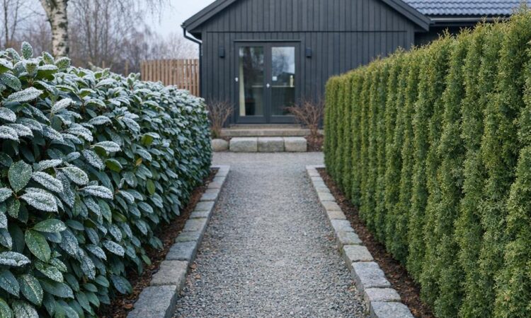 Vintergrønn løvhekk vs barhekk: hva passer best hos deg?