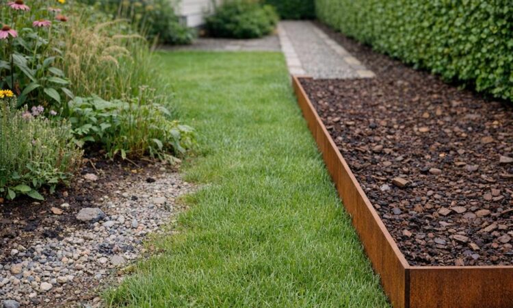 Hvorfor hager uten klare kanter føles kaotiske