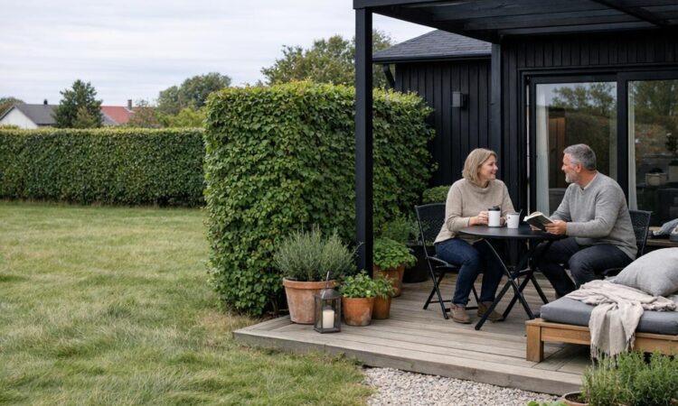 Hvorfor store åpne plener ofte brukes mindre enn små hager